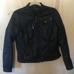 Black Leather Jacket•JouJou